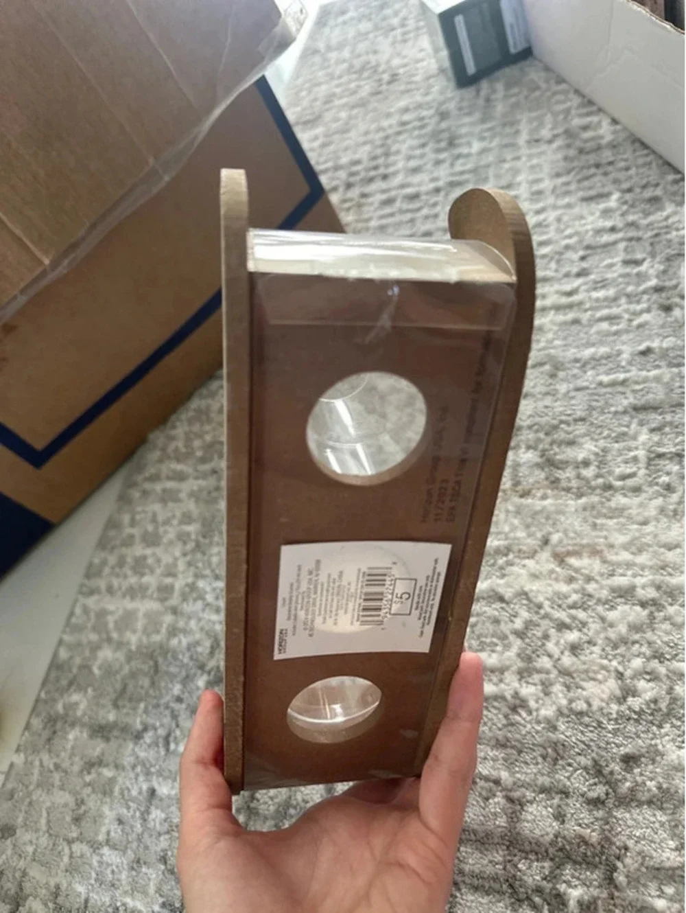 Canoe Candle Holder